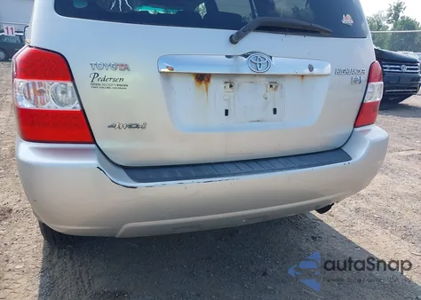 2007 Toyota Highlander Hybrid V6 z USA, uszkodzony, nr VIN JTEEW21A870048021